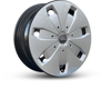 Metalinis Original 8V0601027A ,AD516016,163374 9187-MWD16194 + original Audi covers Style 2 DEMO  5x112 ET-43 Ширина-6.0 Диаметр-16 Центр-57.0