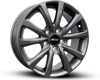 OXXO LIBERTY (OX17) Dark (Max Load: 650 kg) Gunmetal 5x112 ET-43 Ширина-6.5 Диаметр-16 Центр-57.1
