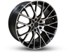 RC196 (Front + Rear only) Black Diamond 5x120 ET-30 Ширина-8.5 Диаметр-19 Центр-72.6