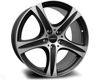 Ronal R55 Made in Germany Matt Black Face Cut 5x127 ET-50 Ширина-9.5 Диаметр-20 Центр-71.5