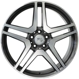 W-759 AMG Vesuvio WSP Italy ANTHRACITE POLISHED 5x112 ET-43 Ширина-8.5 Диаметр-20 Центр-66.6