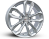 Xtreme SX5 (Max load 765 kg) Flat Seats bolts Silver 5x114.3 ET-40 Ширина-8.0 Диаметр-18 Центр-67.1