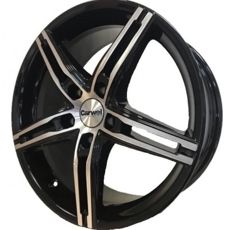 Диски Carwel Alpha Black Polished 5x112 ET-40 Ширина-7.0 Диаметр-17 Центр-57.1